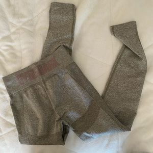Gymshark Pink & Grey Leggings